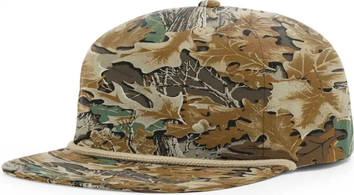 Richardson 256p Umpqua Printed Snapback Caps Realtree Advantage Khaki Rope / Osfm
