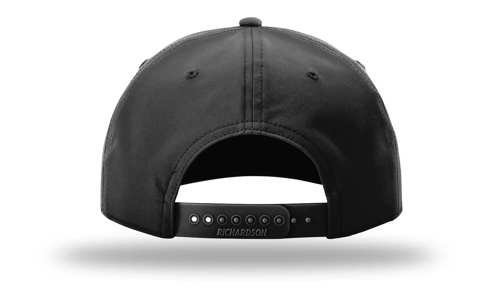 Richardson 258 5 Panel Classic Rope Cap - Black-white