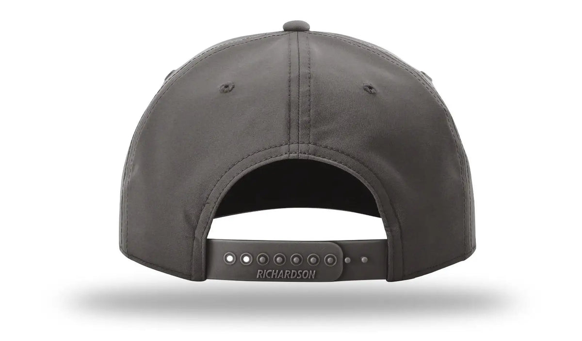 Richardson 258 5 Panel Classic Rope Cap - Dark Gray-white - Osfm