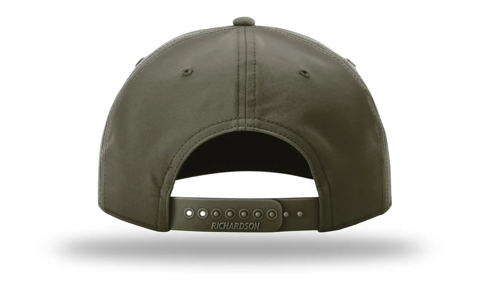 Richardson 258 5 Panel Classic Rope Cap - Dark Olive-white