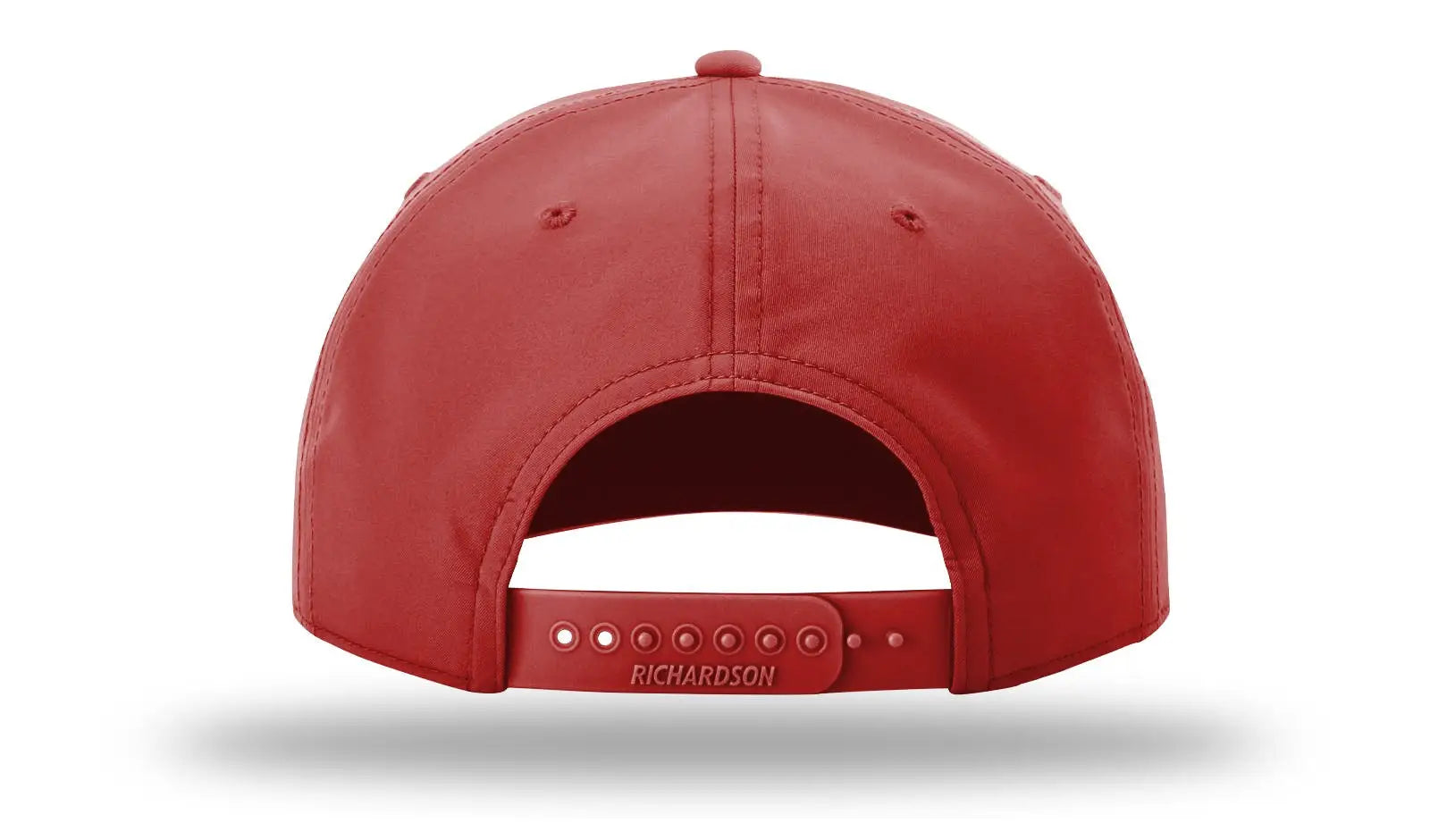 Richardson 258 5 Panel Classic Rope Cap - Red-white