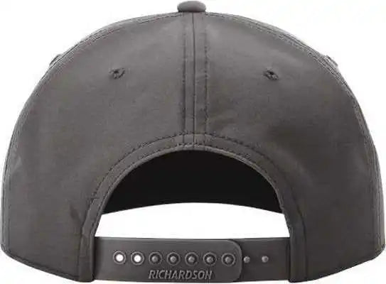 Richardson 258 Braided Performance Caps - Dark Grey White - Gray / Osfm