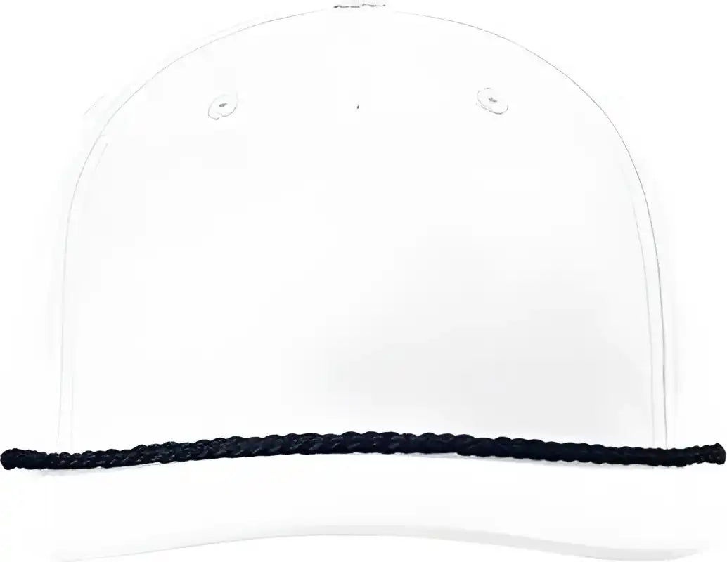 Richardson 258 Braided Performance Caps White Navy / Osfm