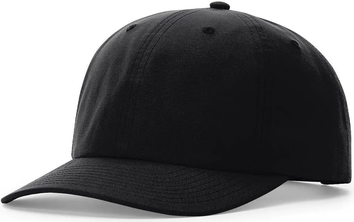 Richardson 262 Relaxed 6 Panel Snapback Cap - Black - Osfm