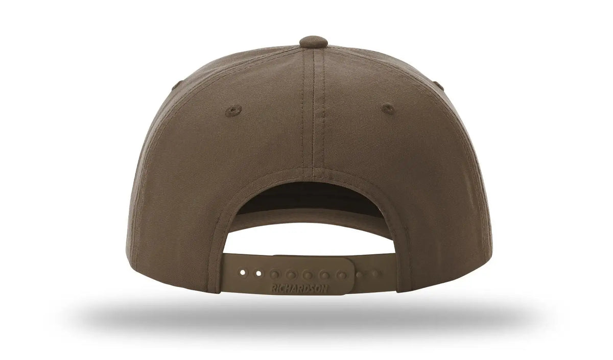 Richardson 262 Relaxed 6 Panel Snapback Cap - Dusty Brown - Osfm