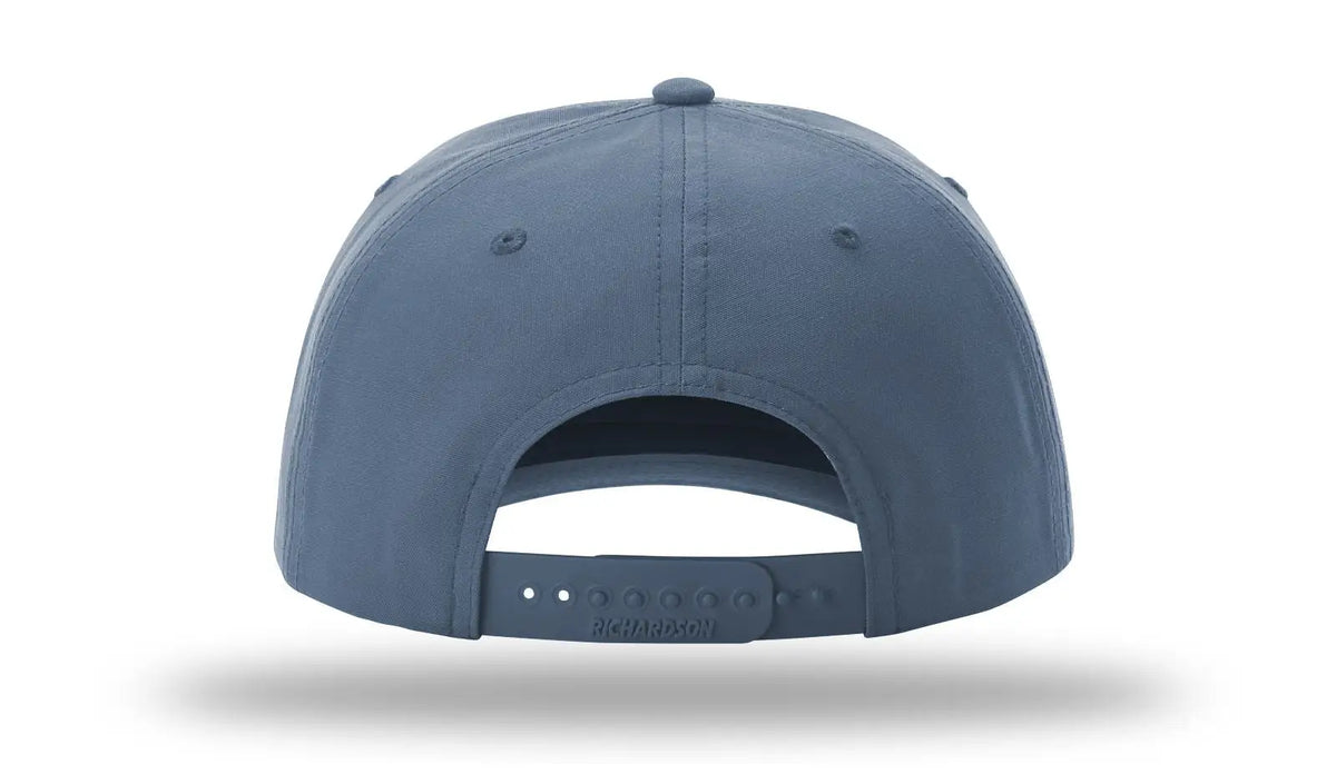 Richardson 262 Relaxed 6 Panel Snapback Cap - Pacific Blue - Osfm