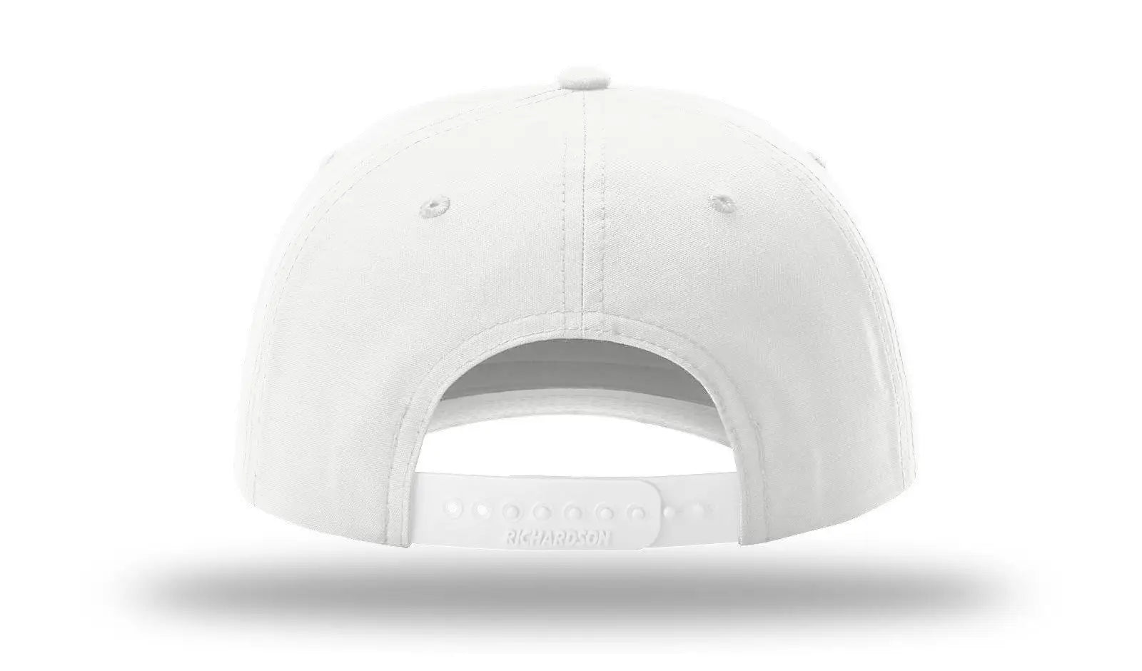 Richardson 262 Relaxed 6 Panel Snapback Cap - White - Osfm