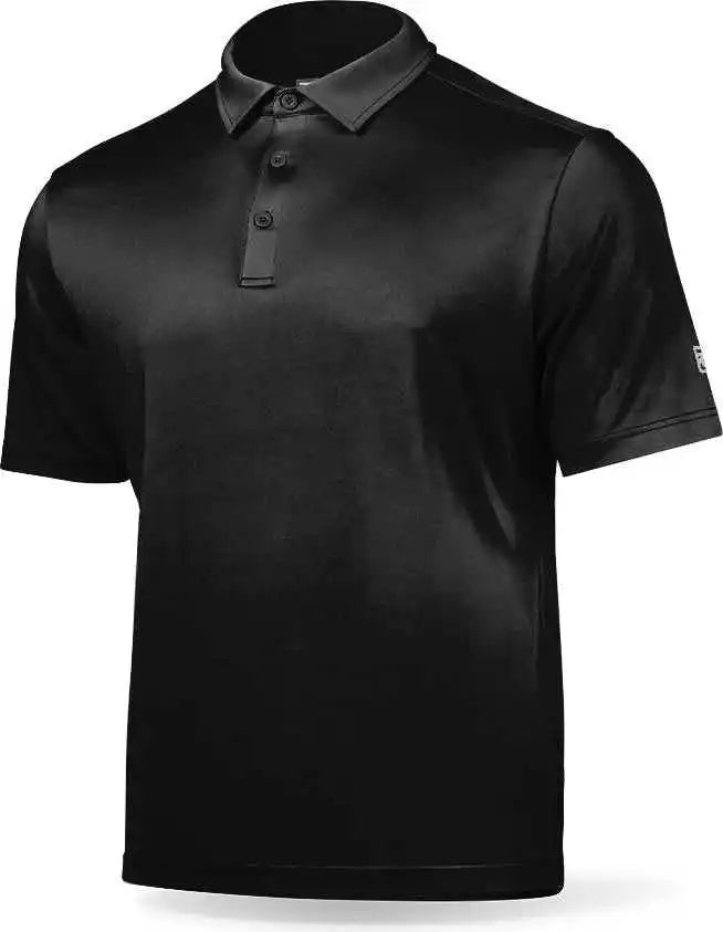 Richardson 3000t Salvo Performance 4-way Stretch Polo - Black