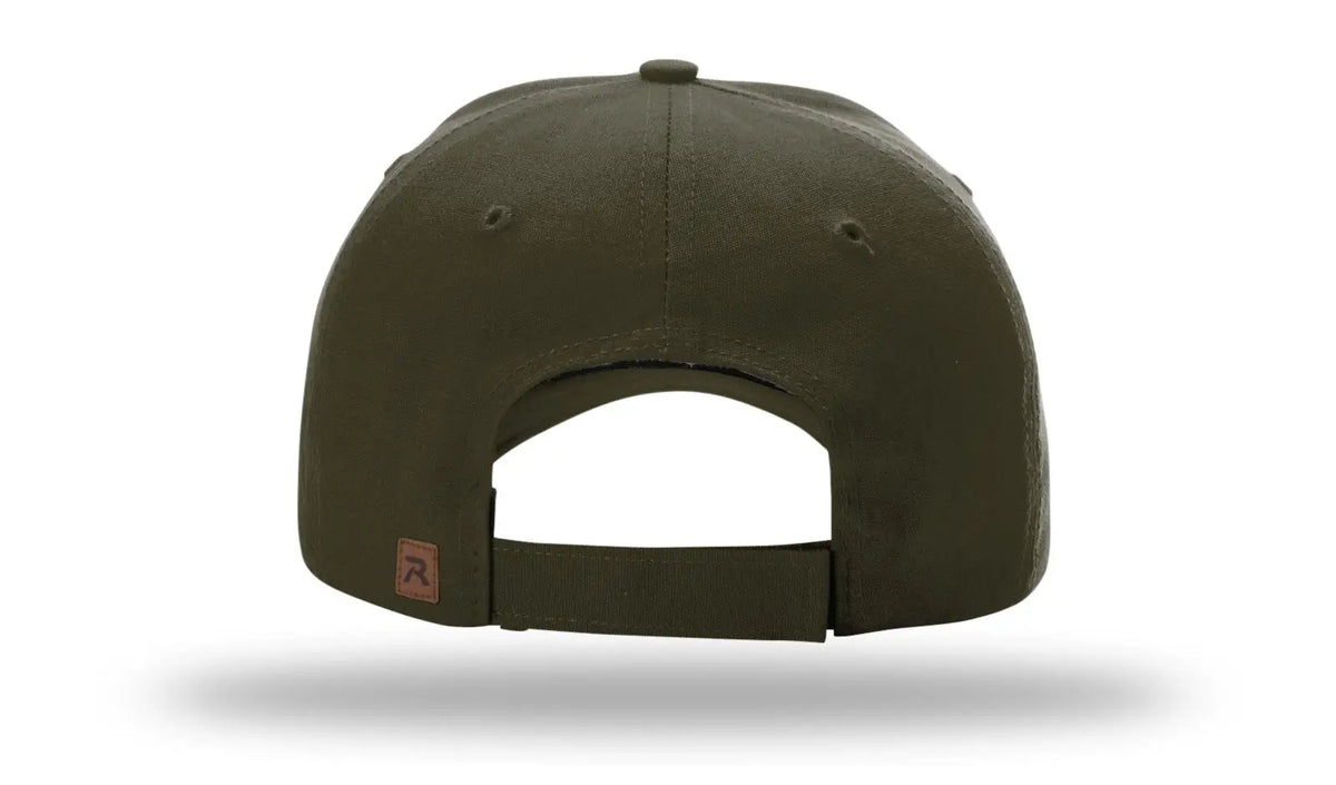 Richardson 309 Canvas Duck Cloth Cap - Dark Olive - Osfm