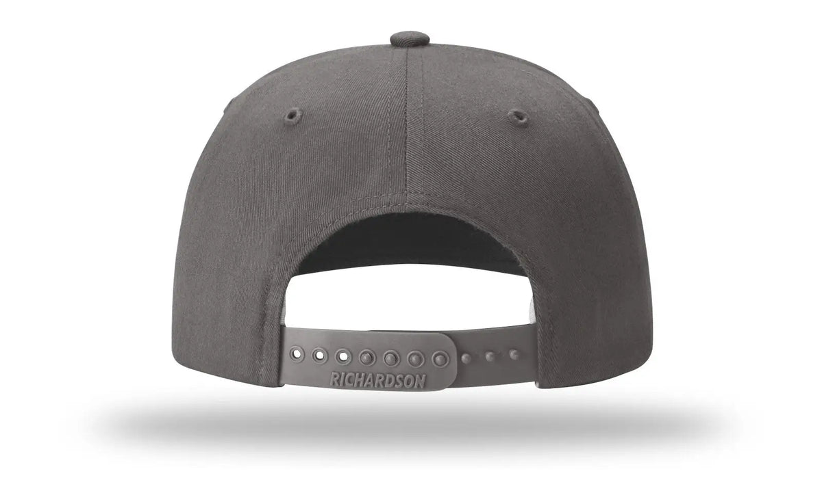 Richardson 312 Solid Twill Trucker Cap - Charcoal - Dark Gray / Osfm