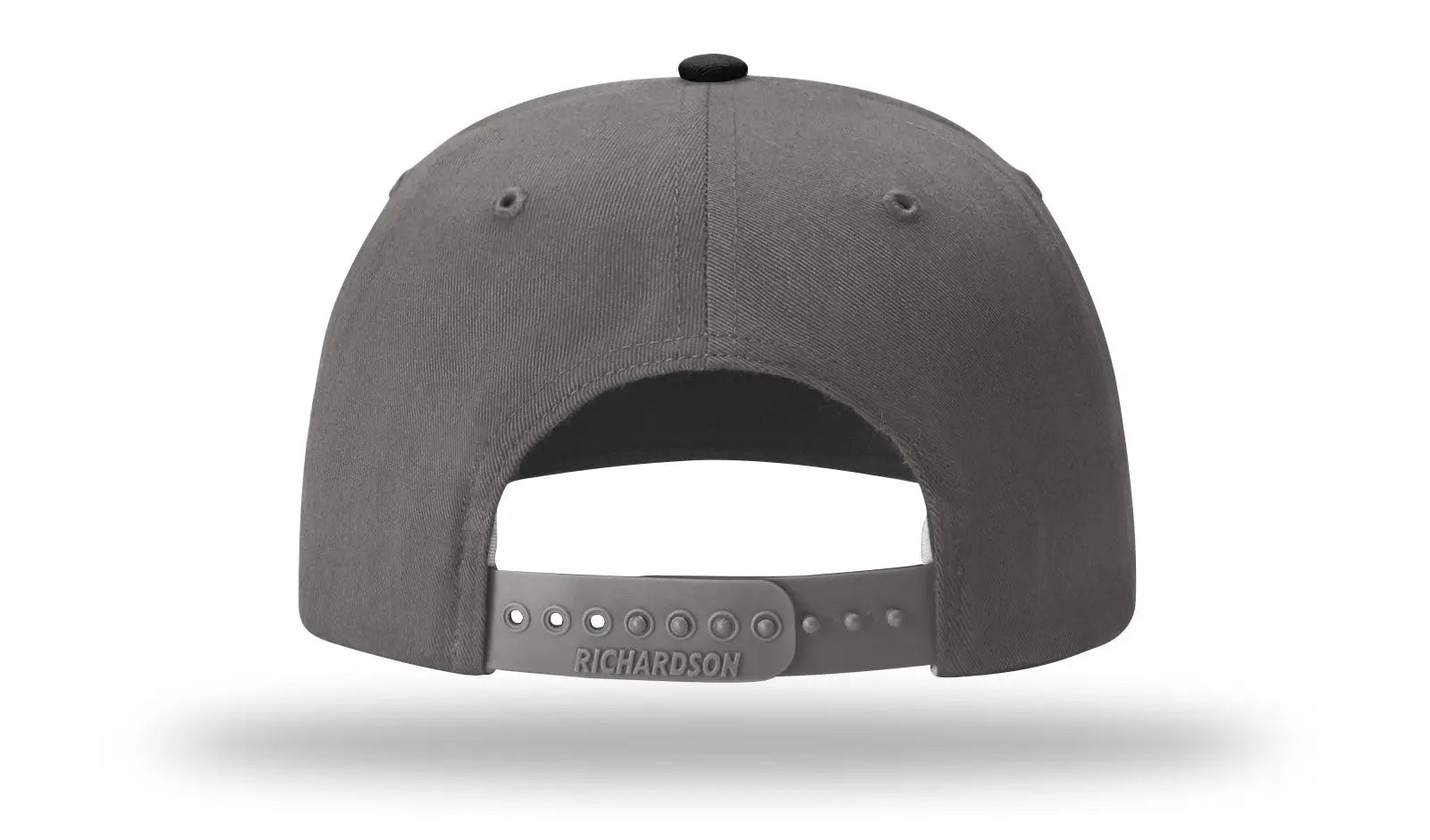 Richardson 312 Solid Twill Trucker Cap - Gray Charcoal Black - Dark / Osfm
