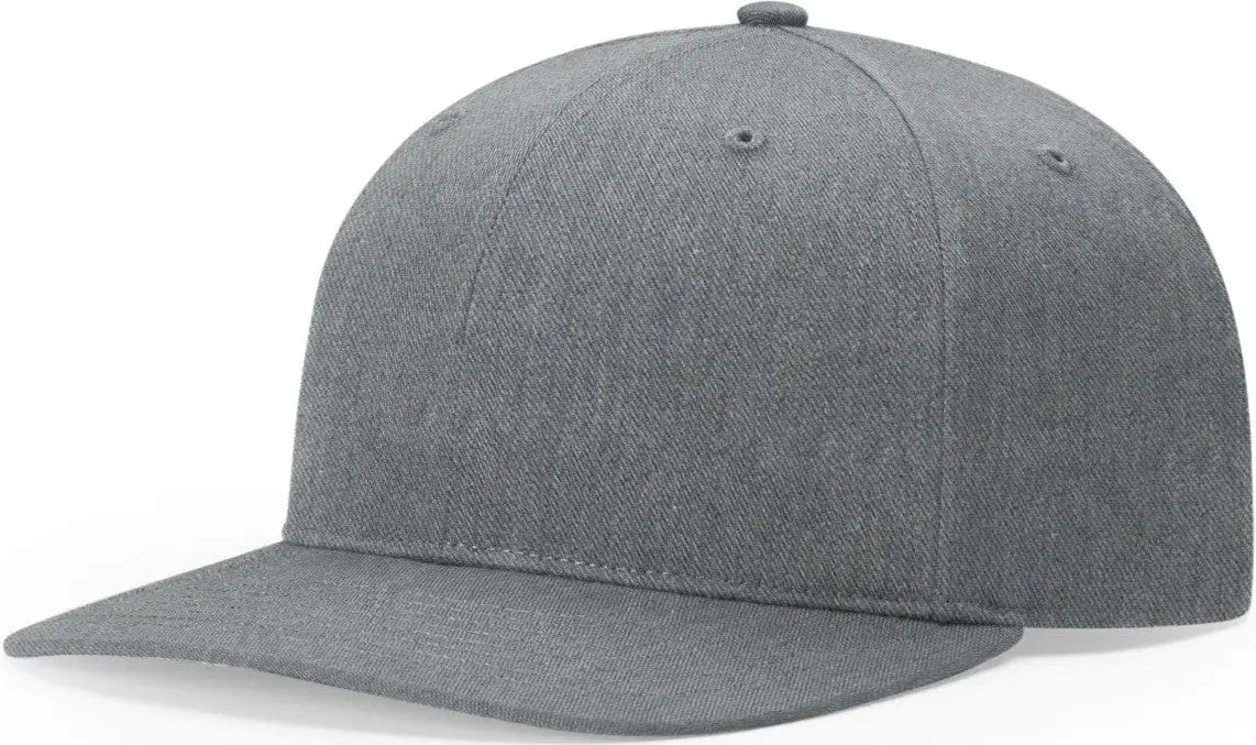Richardson 312 Solid Twill Trucker Cap - Heather Gray