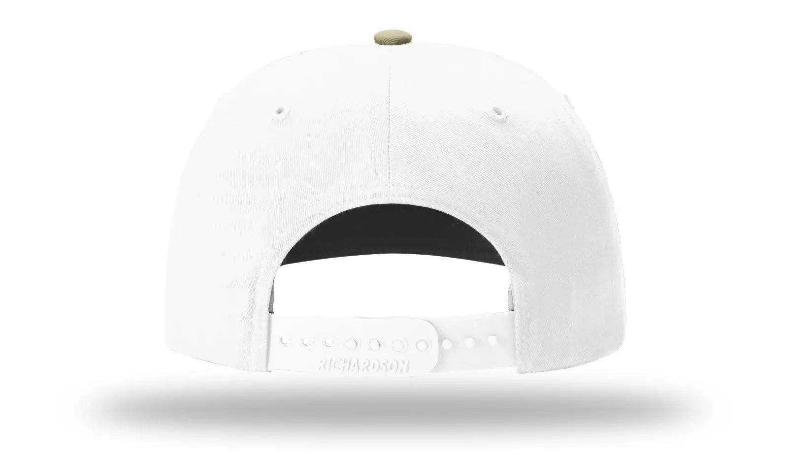 Richardson 312 Solid Twill Trucker Cap - Khaki White