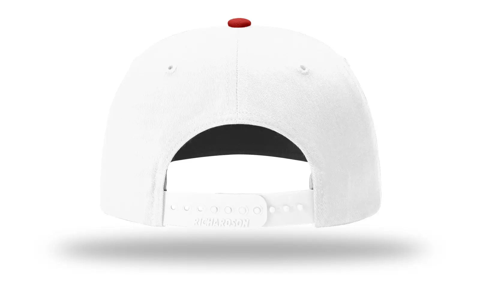 Richardson 312 Solid Twill Trucker Cap - Red White - Osfm