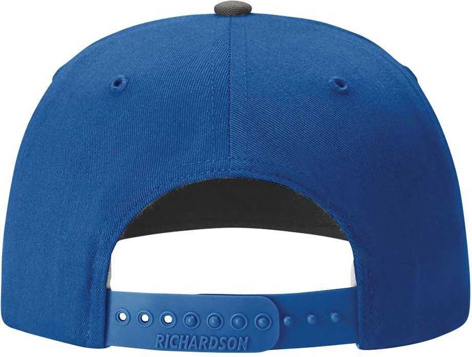 Richardson 312 Twill Back Trucker Caps - Charcoal Royal - Dark Gray / Osfm
