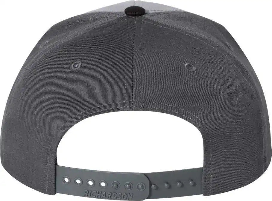 Richardson 312 Twill Back Trucker Caps Gray Charcoal Black Dark / Osfm
