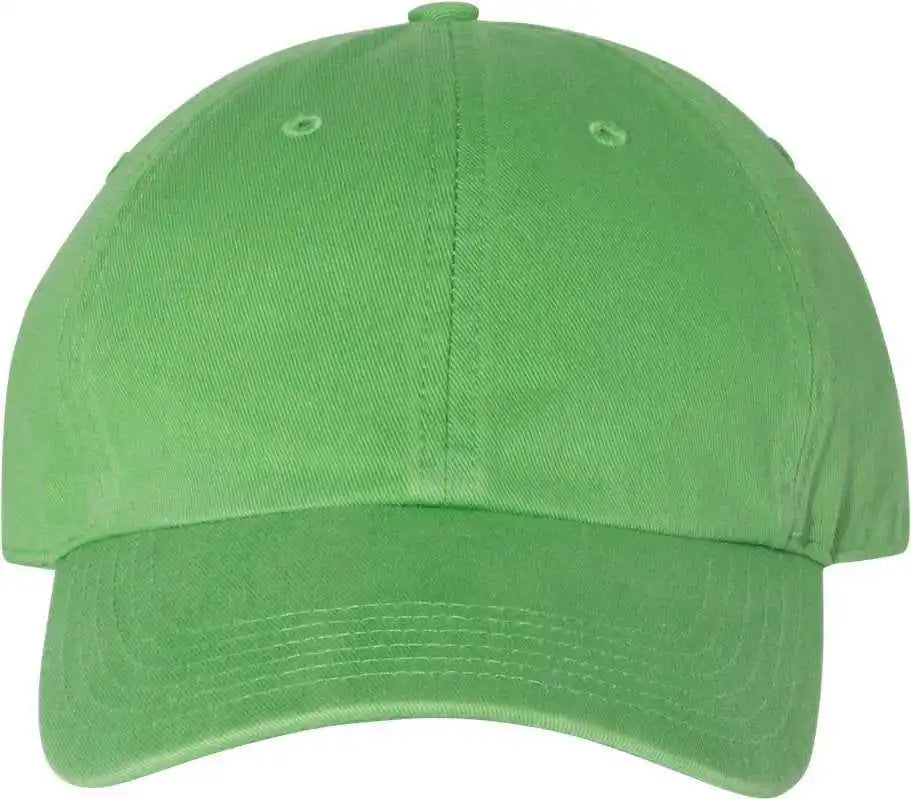 Richardson 320 Washed Chino Caps - Lime