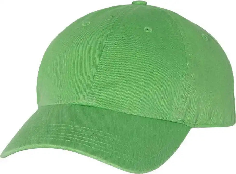 Richardson 320 Washed Chino Caps - Lime - Sm