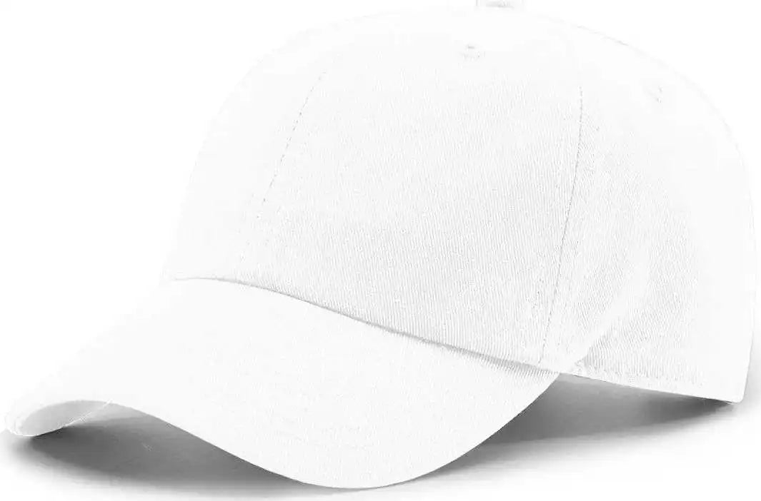 Richardson 320t Toddler Chino Caps - White - Ages 1-3