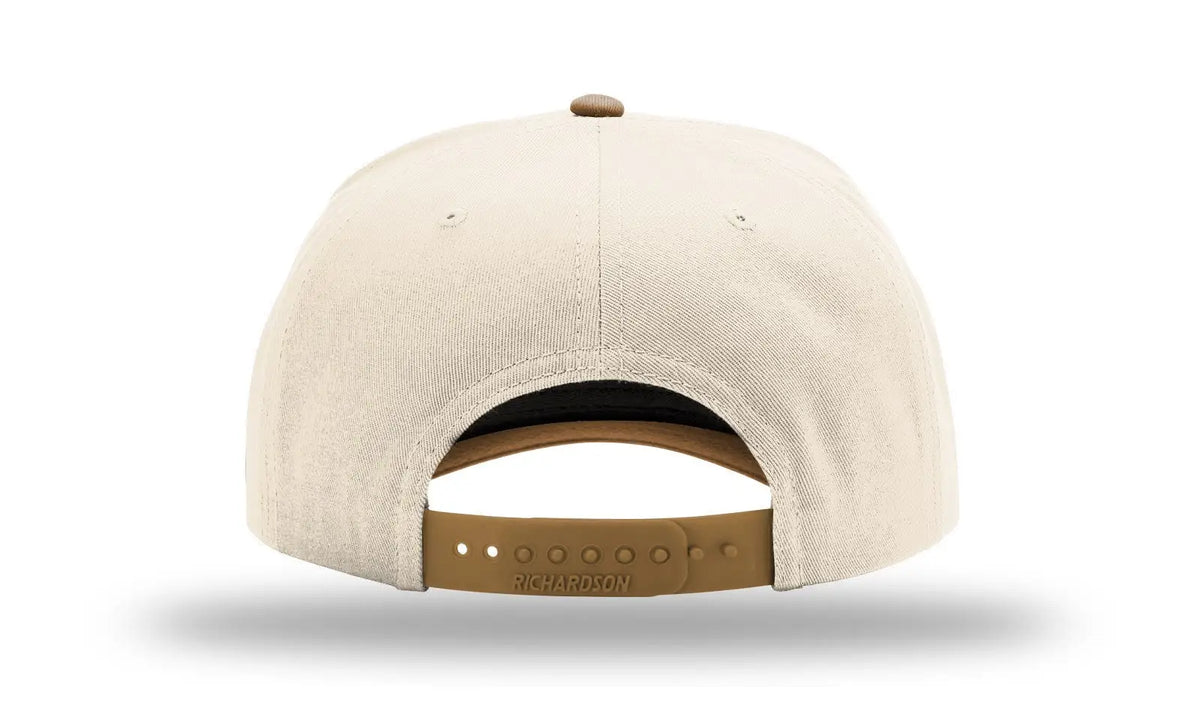 Richardson 323fpc Full Fabric Five Panel Champ Cap - Cream Caramel - Osfm