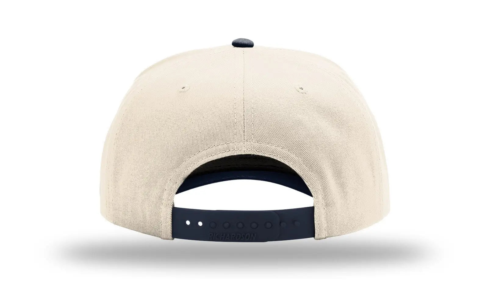 Richardson 323fpc Full Fabric Five Panel Champ Cap - Cream Navy - Osfm