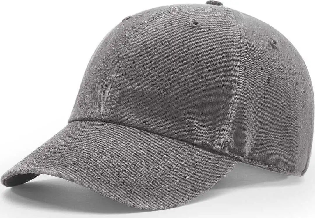 Richardson 324 Pigment Dyed & Washed Caps Charcoal Dark Gray / Osfm