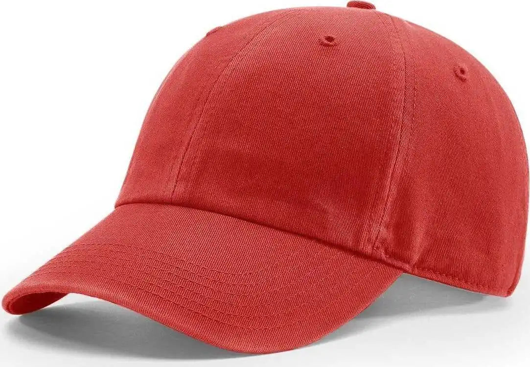 Richardson 324 Pigment Dyed & Washed Caps Red / Osfm