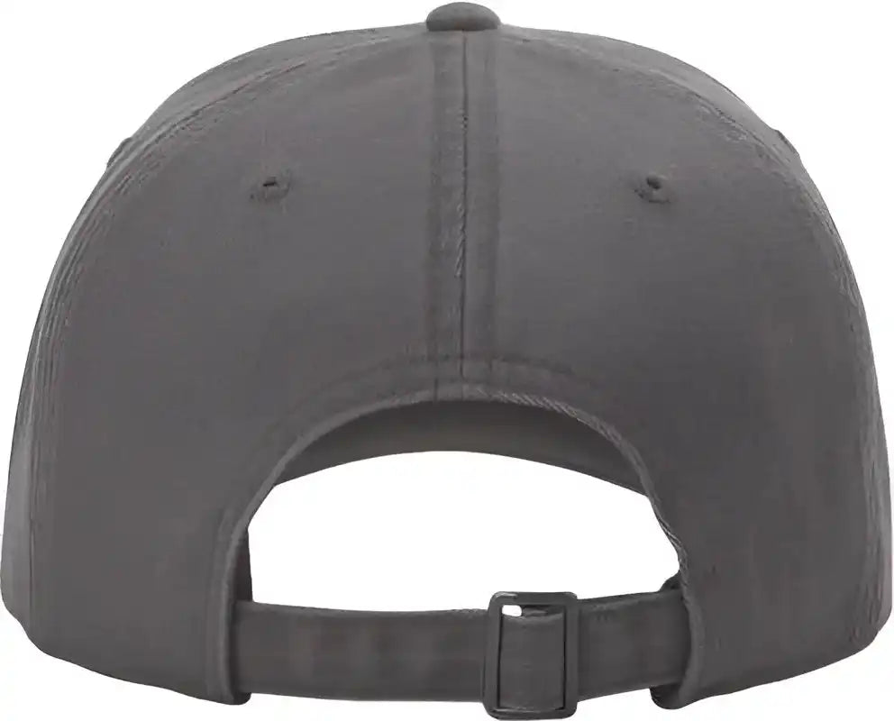 Richardson 326 Brushed Canvas Dad Caps Charcoal Dark Gray / Osfm
