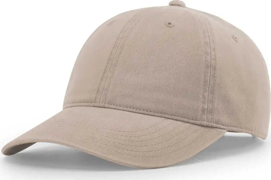 Richardson 326 Brushed Canvas Dad Caps Dark Khaki / Osfm