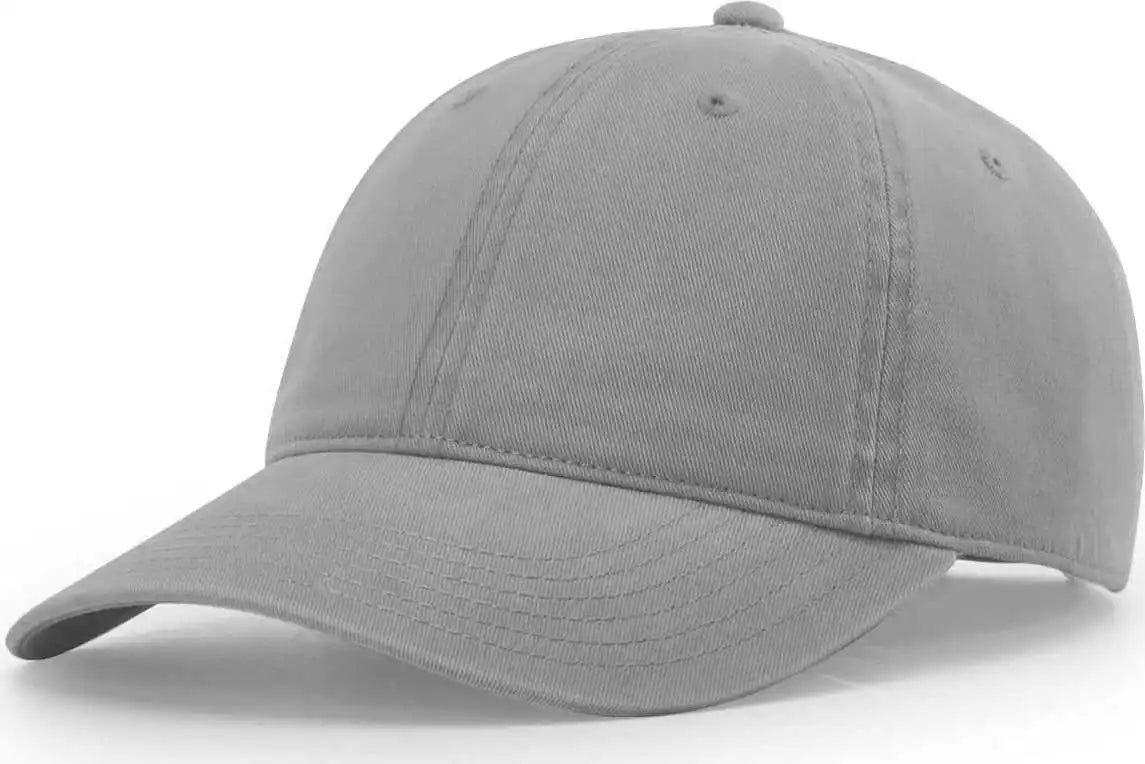Richardson 326 Brushed Canvas Dad Caps Grey Gray / Osfm