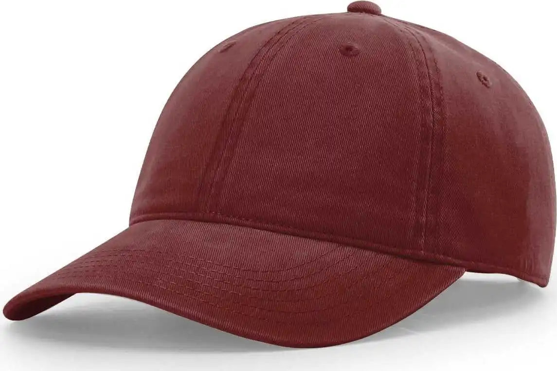 Richardson 326 Brushed Canvas Dad Caps Maroon / Osfm