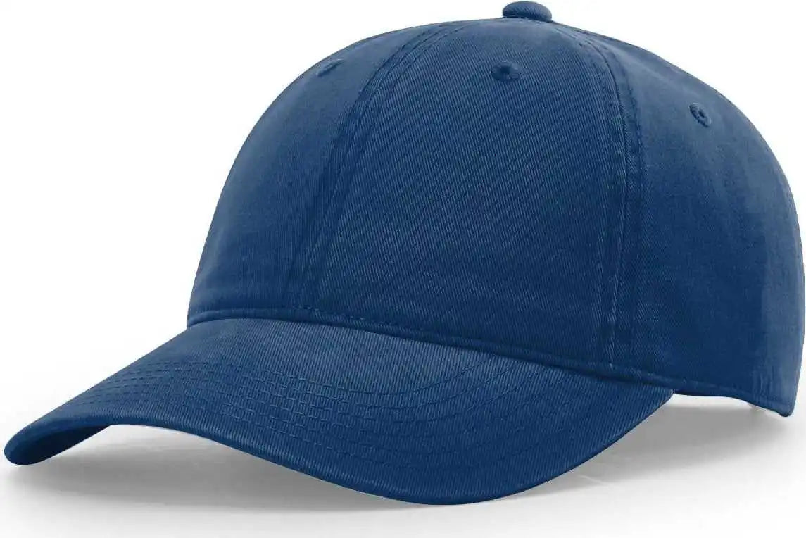 Richardson 326 Brushed Canvas Dad Caps Royal / Osfm