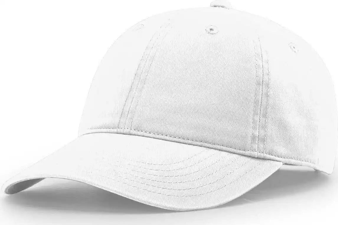 Richardson 326 Brushed Canvas Dad Caps White / Osfm