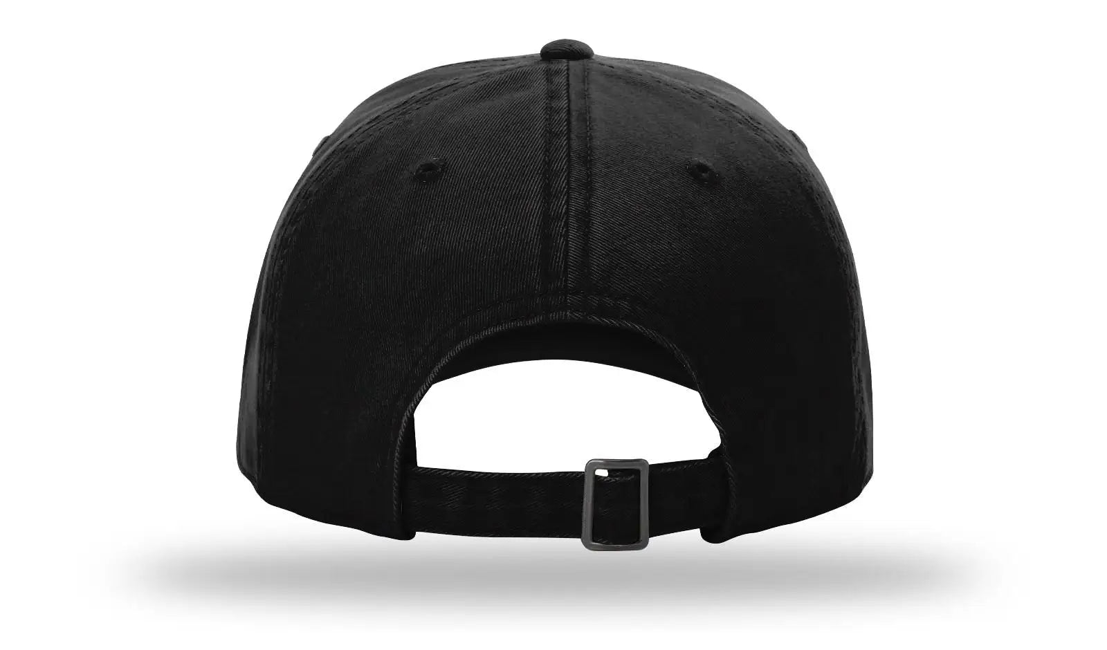Richardson 326 Peached Cotton Twill Cap - Black