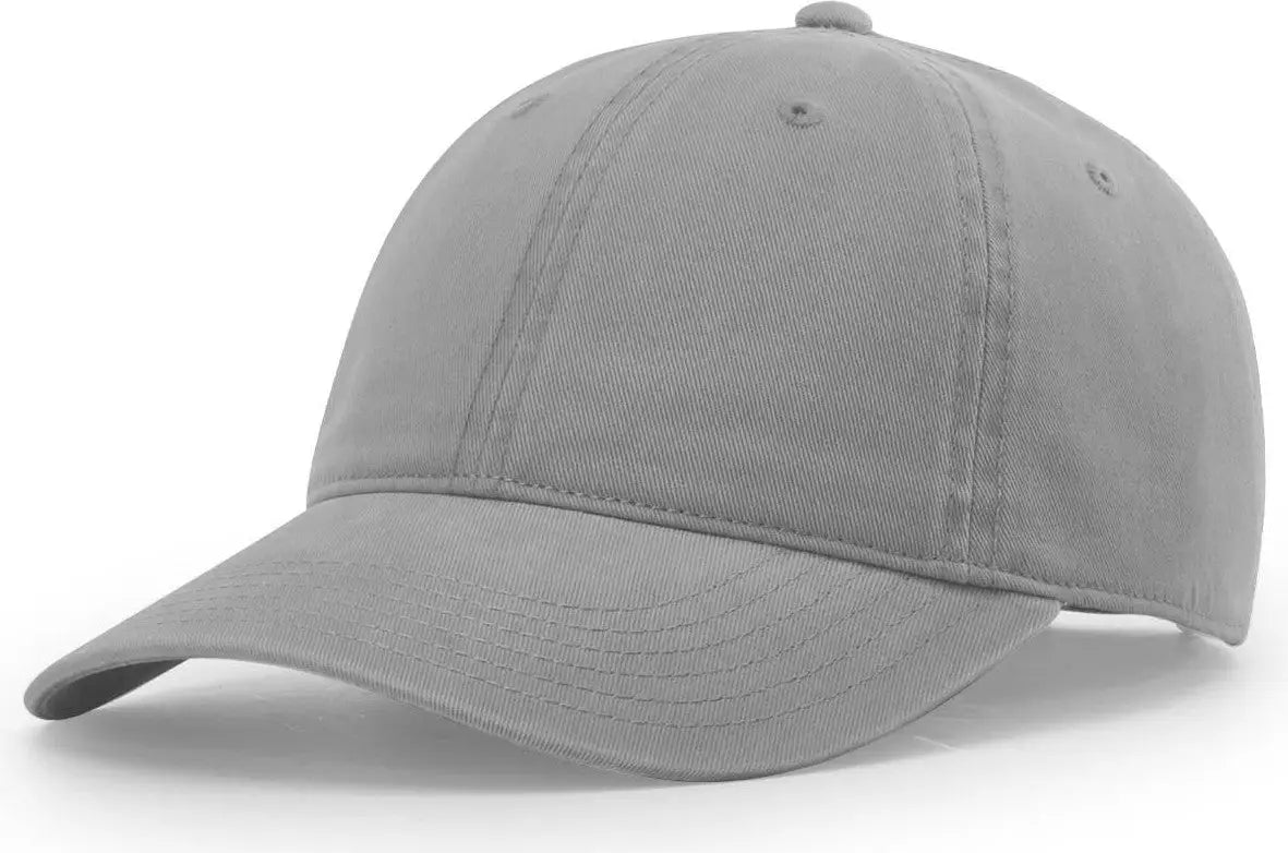 Richardson 326 Peached Cotton Twill Cap - Gray
