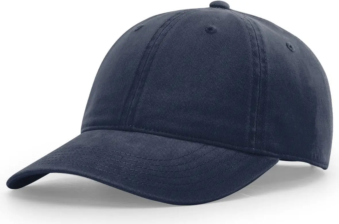 Richardson 326 Peached Cotton Twill Cap - Navy