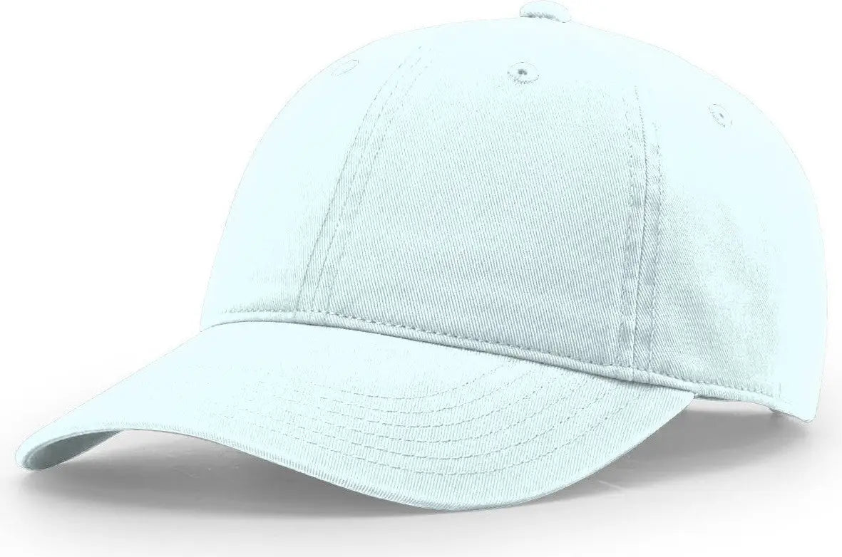 Richardson 326 Peached Cotton Twill Cap - Powder Blue - Osfm