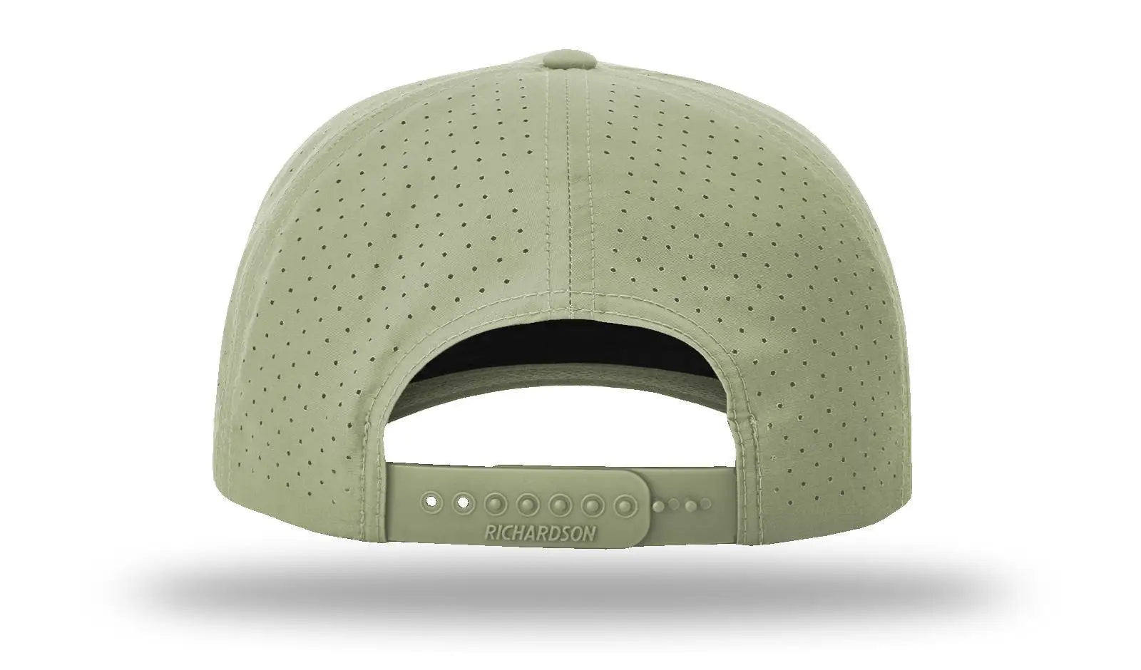 Richardson 355 Laser Perf Performance Rope Cap - Light Olive - Osfm