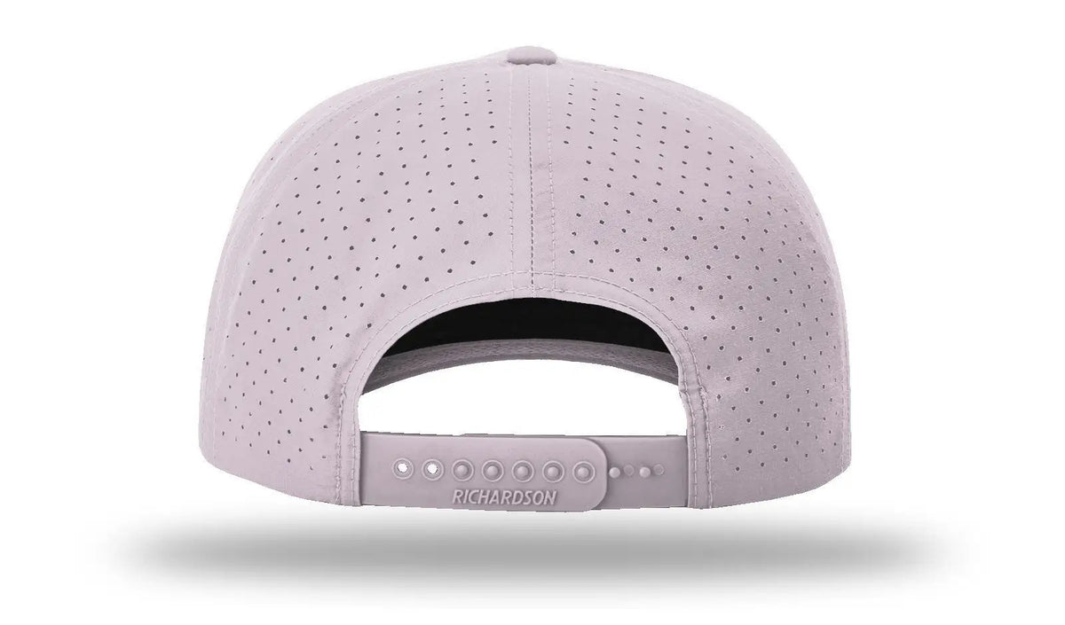Richardson 355 Laser Perf Performance Rope Cap - Lilac White-gray - Osfm