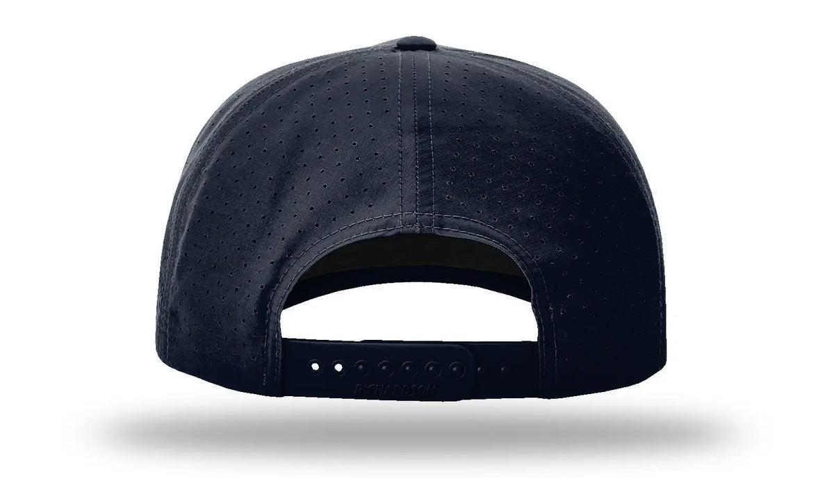 Richardson 355 Laser Perf Performance Rope Cap - Navy Midnight Navy-gray-blue - Osfm