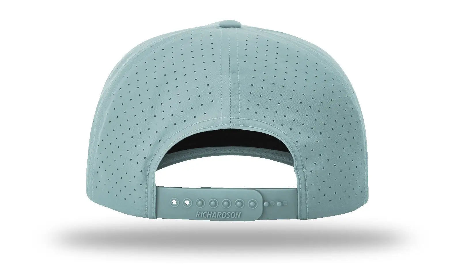 Richardson 355 Laser Perf Performance Rope Cap - Smoke Blue Gray-white - Osfm