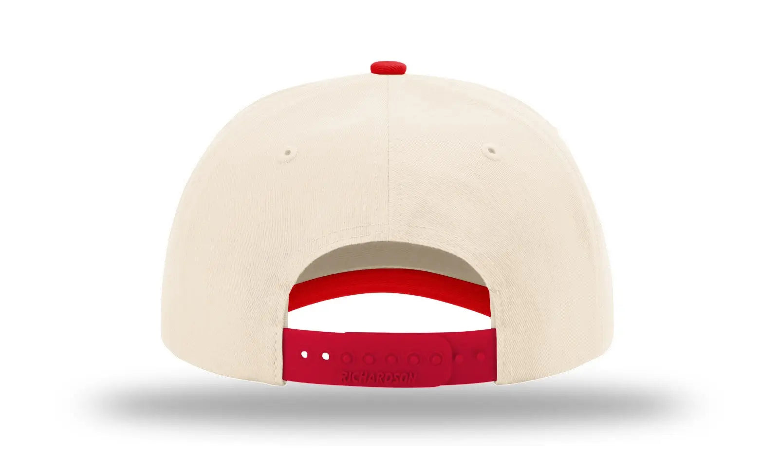 Richardson 356 5 Panel Relaxed Gramps Cap - Cream Red