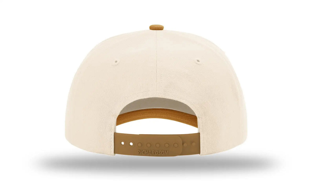 Richardson 356 5 Panel Relaxed Gramps Cap - Cream Wheat - Osfm