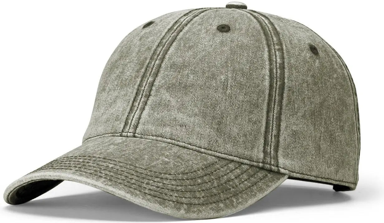 Richardson 382 Snow Washed Cap - Light Olive - Osfm