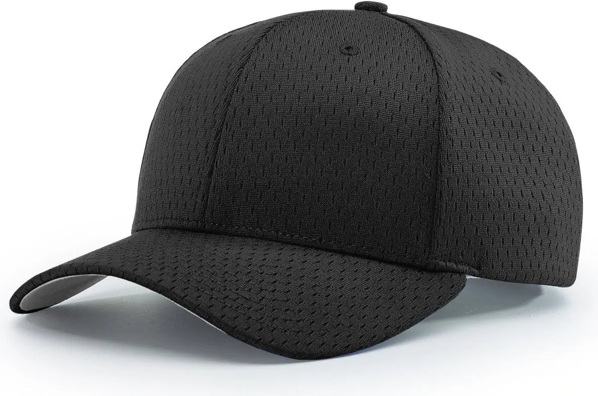 Richardson 414 Pro Mesh Adjustable Cap - Black - s
