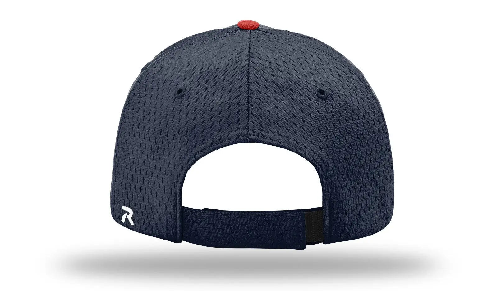 Richardson 414 Pro Mesh Adjustable Cap - Navy Red