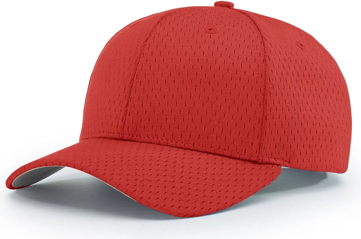 Richardson 414 Pro Mesh Adjustable Cap - Red - s