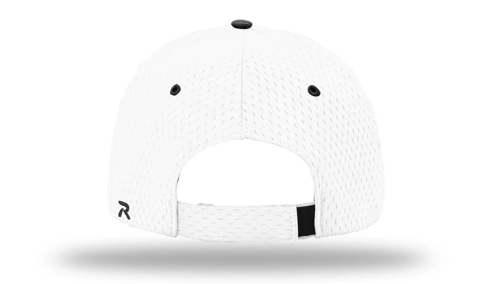 Richardson 414 Pro Mesh Adjustable Cap - White Black