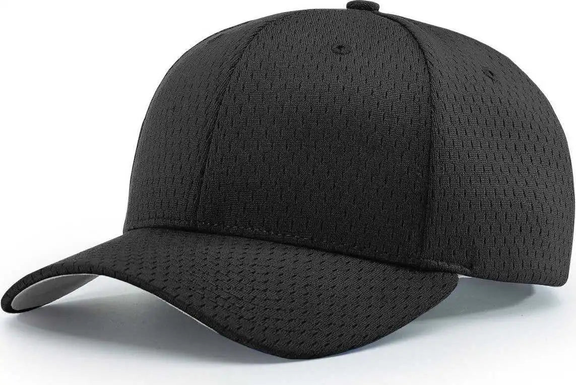 Richardson 414 Pro Mesh Adjustable Caps - Black - Sm