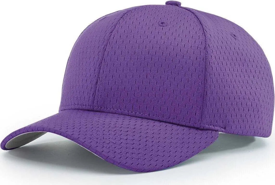 Richardson 414 Pro Mesh Adjustable Caps - Purple